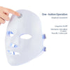Mascara Facial LED Recargable de Fotonterapia