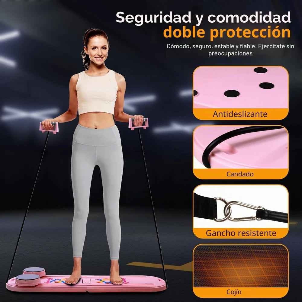 Tu estudio de PILATES EN CASA con Bandas de Resistencia