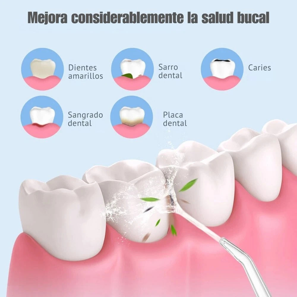 🪥LIMPIADOR Bucal Portátil Power Max 4X1!🦷 LIMPIEZA PROFUNDA Y ENCIAS MÁS SALUDABLES, CON ENVIO GRATIS🚚