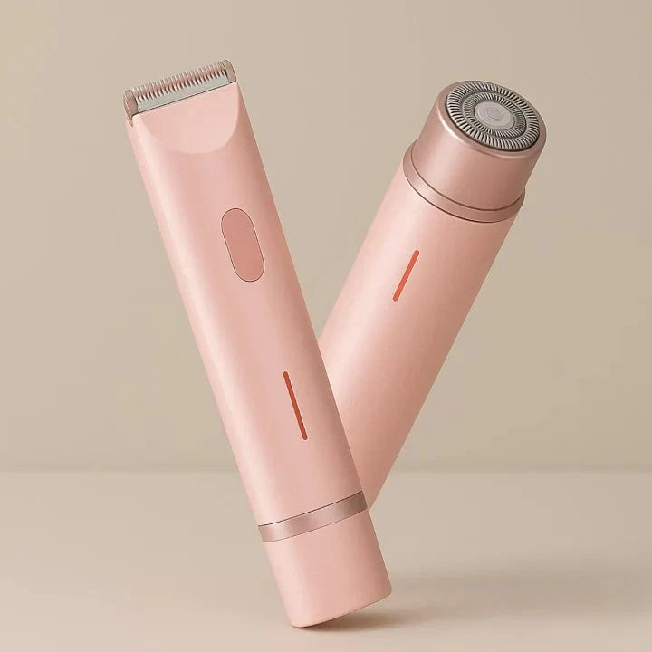 Afeitadora Eléctrica Femenina 2 en 1 recarcable