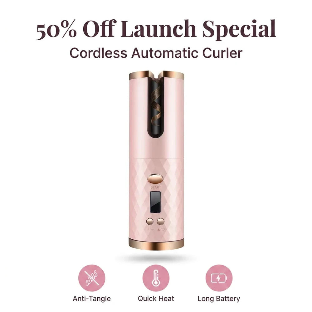 Rizadora Inalámbrica Portátil EN OFERTA!