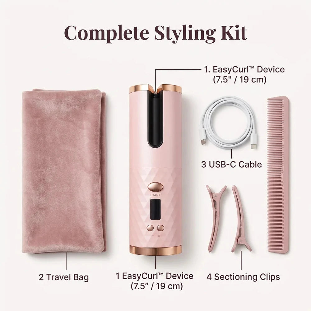 Rizadora Inalámbrica Portátil EN OFERTA!