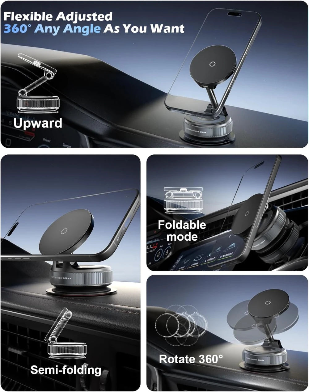 Soporte Magnético Inalámbrico Para celular