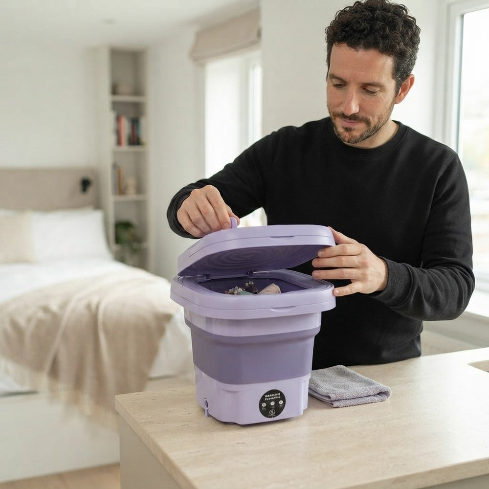 LavaFácil con la MINI Lavadora Portátil con 50% de descuento! ENVIO GRATIS